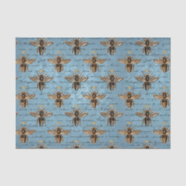 Papel De Seda Rainha Abelha Vintage