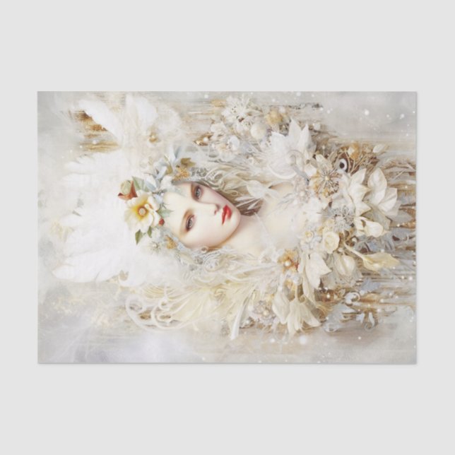 Papel De Seda Rainha da Neve (Frente )