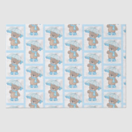Papel De Seda Rainy Daze Teddy Bear