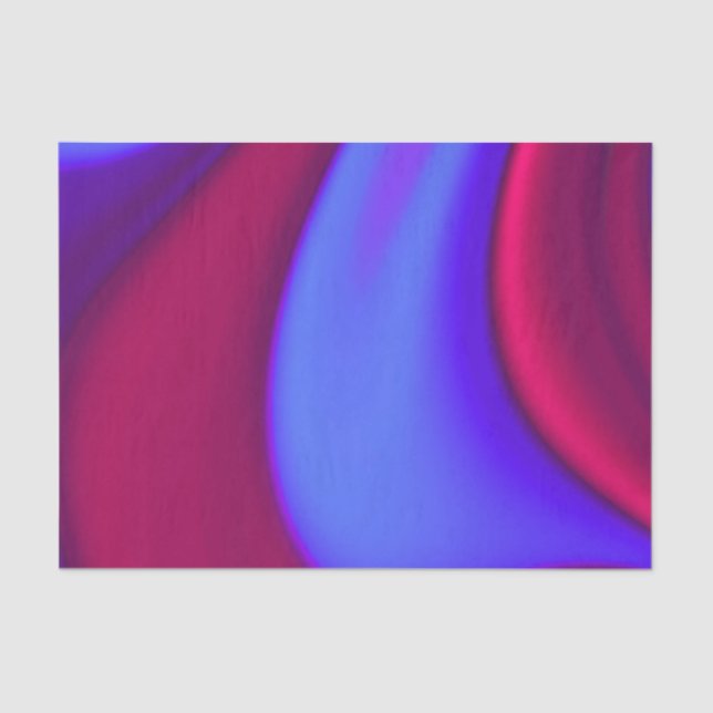 Papel De Seda Raio Roxo Profundo (Frente )