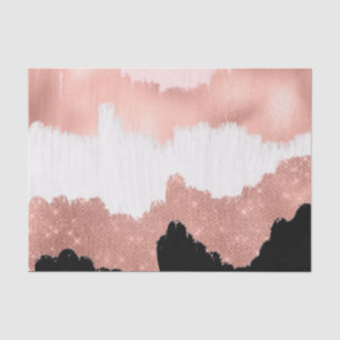 Papel De Seda Raiz Moderna, Rosa, Rosa Dourada, Brushaft