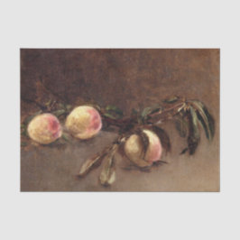 Papel De Seda Ramificação de Peaches por Eva Gonzales