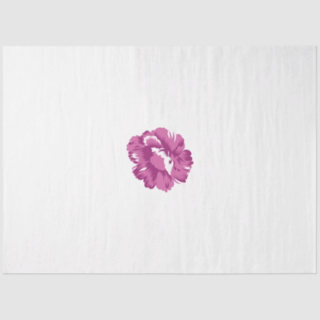 Papel De Seda Rapariga, Pale Megenta, Saúde Real (Frente )