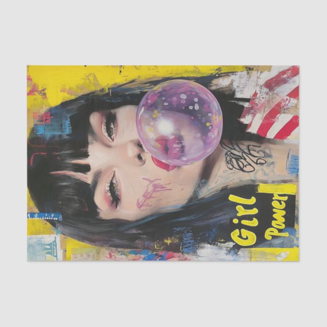 Papel De Seda Rapariga Power1 (Frente )