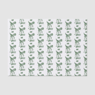 Papel De Seda Raptor Florestal Verde Hunter