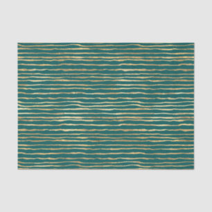 Papel De Seda Rasas de garanhão e Dourado