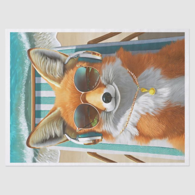 Papel De Seda Rascal Fox, Dia Dois-Camisa Desligado (Frente )