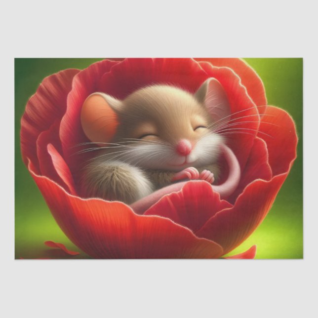 Papel De Seda Rato de sangria (Frente )