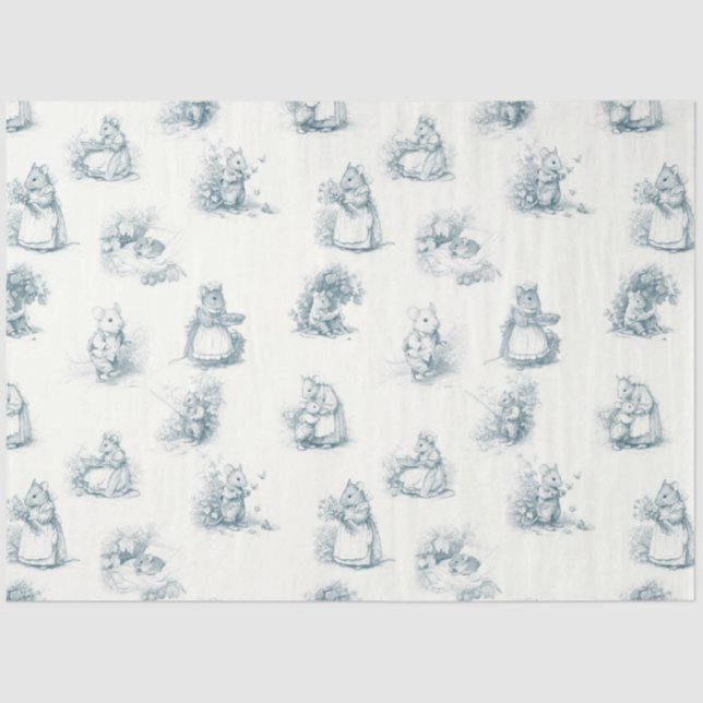 Papel De Seda Rato Pequeno Storybook (Frente )