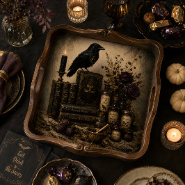 Papel de seda Raven Gothic Apothecary Spell Books
