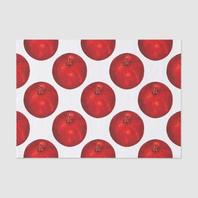 Papel De Seda 'Red Delicious' (Frente )