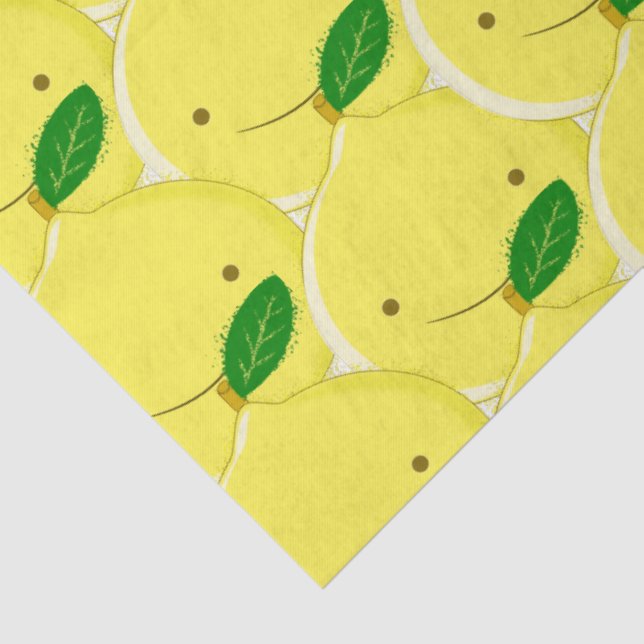 Papel De Seda Red Lemon Pattern (Detalhes)