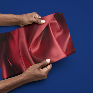 Papel De Seda Red Satin Luxury