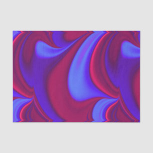 Papel De Seda Redemoinho Roxo Profundo