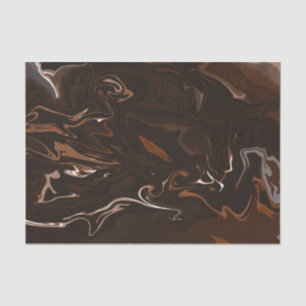 Papel De Seda Redemoinhos de Brown, de preto e de cinzas