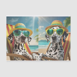 Papel De Seda Reggie Bahama & Matilda Mama, Dalmatianos em Vaca