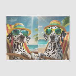 Papel De Seda Reggie Bahama & Matilda Mama, Dalmatianos em Vaca
