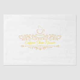 Papel De Seda Registro Comercial Personalizado do Café Homemade 