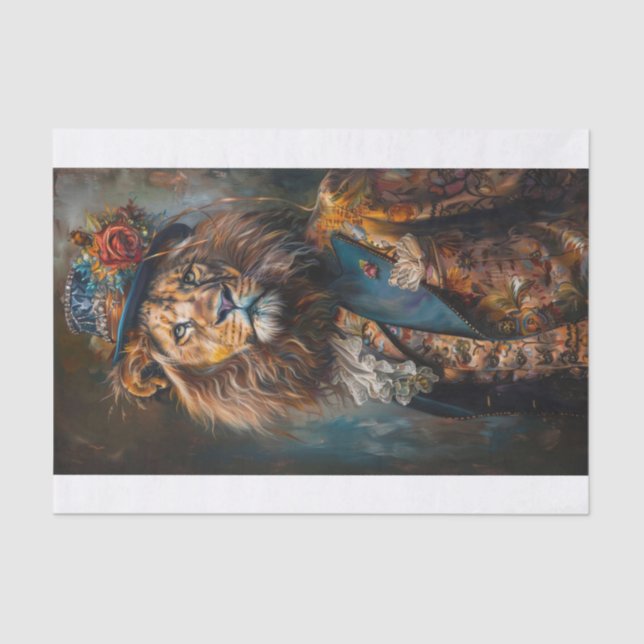 Papel De Seda Rei da Selva11 (Frente )