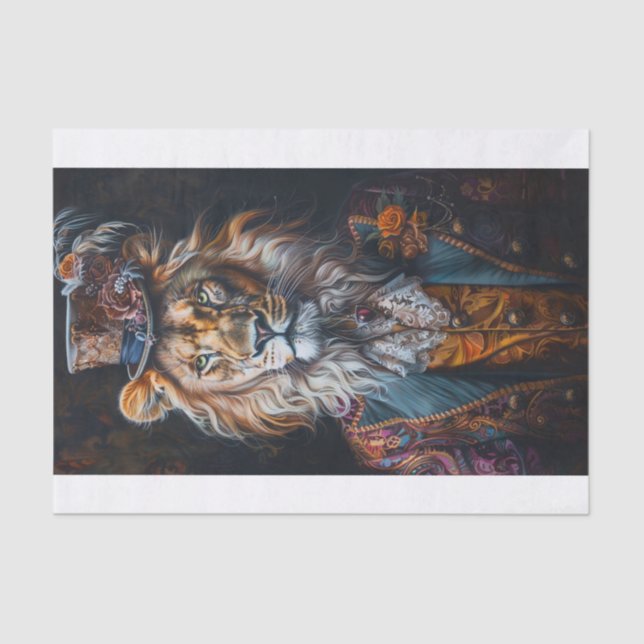 Papel De Seda Rei da Selva12 (Frente )