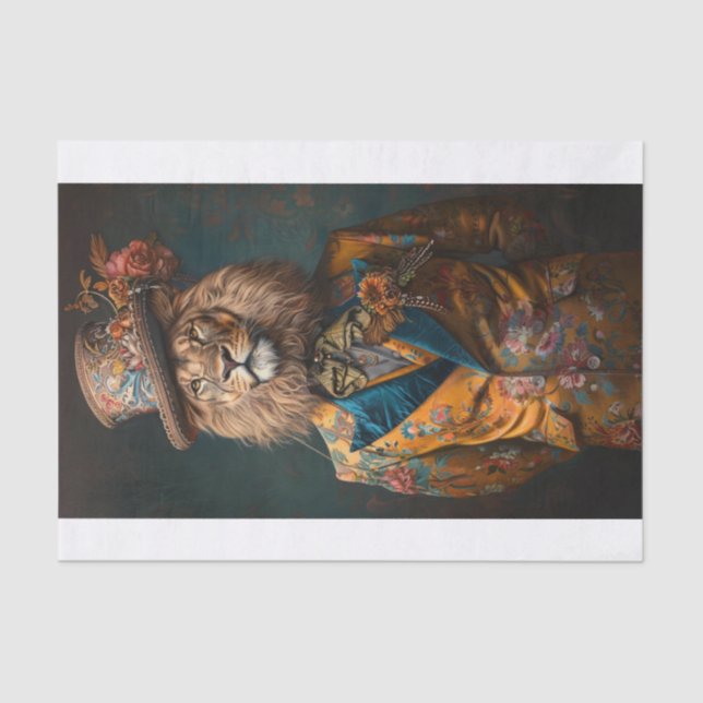 Papel De Seda Rei da Selva15 (Frente )