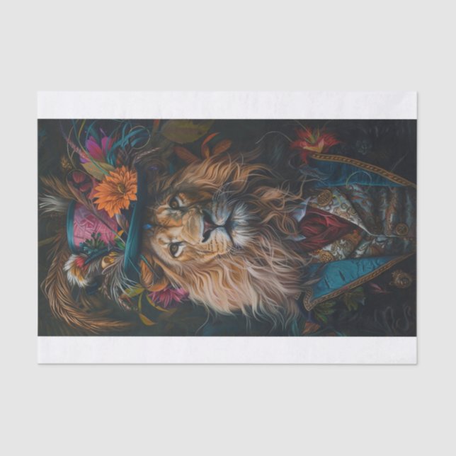 Papel De Seda Rei da Selva17 (Frente )