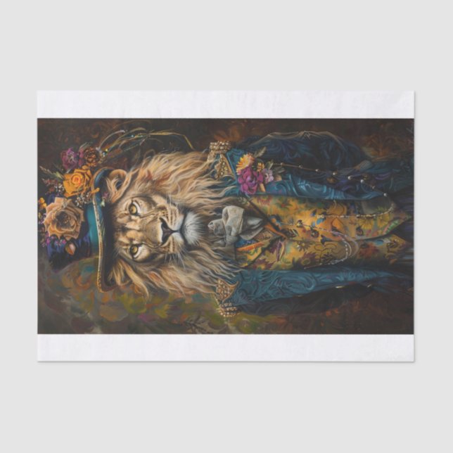 Papel De Seda Rei da Selva3 (Frente )