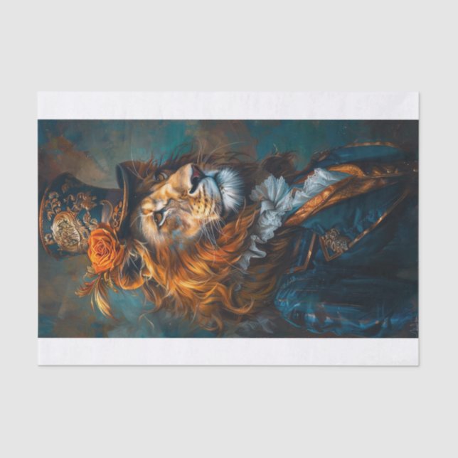 Papel De Seda Rei da Selva7 (Frente )