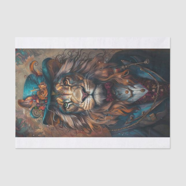 Papel De Seda Rei da Selva8 (Frente )