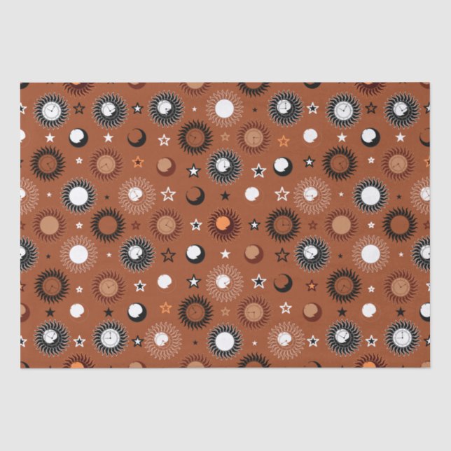 Papel De Seda Relógio Celestial (Frente )