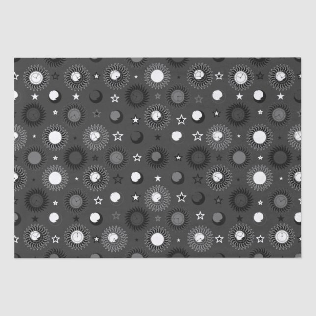 Papel De Seda Relógio Celestial (Frente )