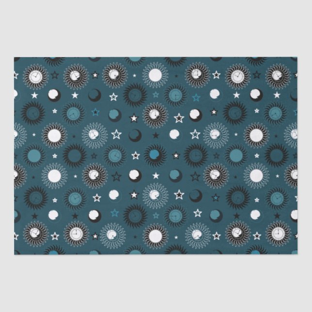 Papel De Seda Relógio Celestial (Frente )