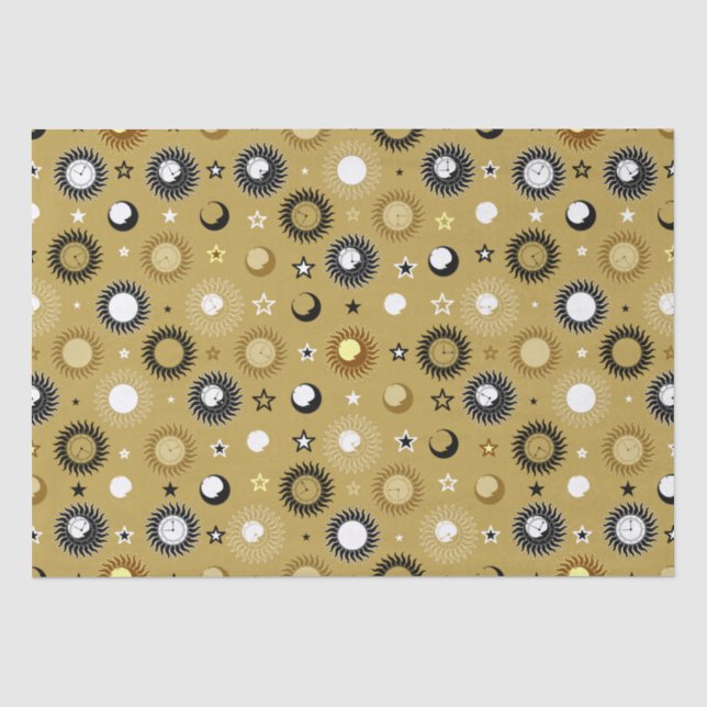 Papel De Seda Relógio Celestial (Frente )