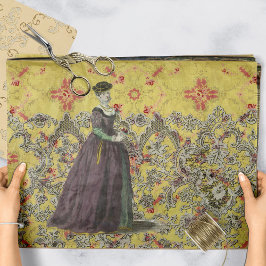 Papel De Seda Renaissance Floral Splendor De