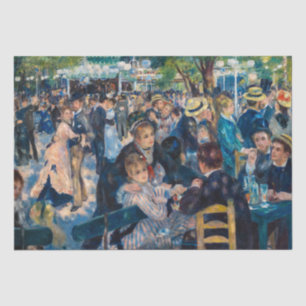 Papel De Seda Renoir - Dança no Le Moulin de la Galette