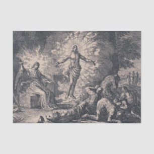 Papel De Seda Ressurreição de Jesus Cristo por Jan Luyken