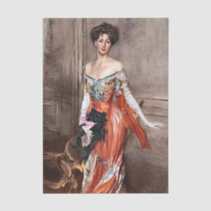 Papel De Seda Retrato de Elizabeth Wharton Drexel (1905)