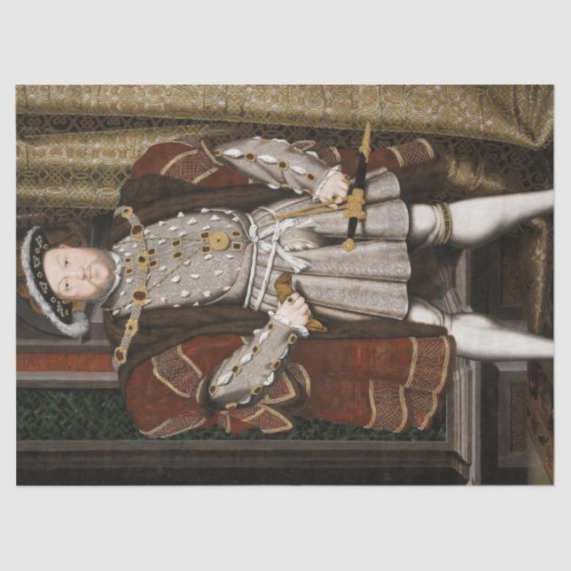 Papel De Seda Retrato de Henrique VIII (Hans Holbein, o Jovem) (Frente )