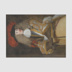 Papel De Seda Retrato de Jacques de Goyon III por Henri Gascar