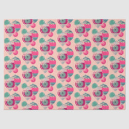 Papel De Seda Retro Shiny Ornaments Natal