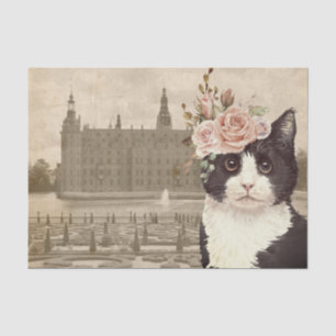 Papel De Seda Rico Cat & The Castle Gardens