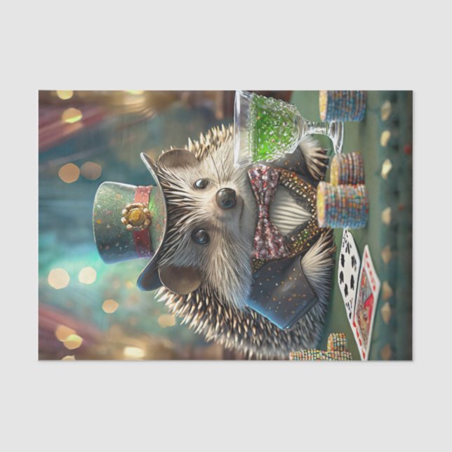 Papel De Seda Rico Harry, Hedgehog Night Out (Frente )