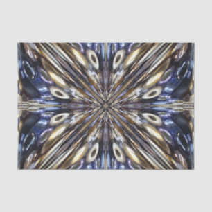 Papel De Seda Riqueza Do Padrão De Abstrato De Semente