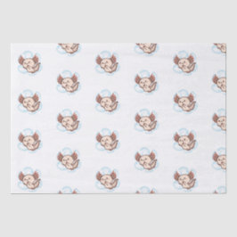 Papel De Seda Robô Axolotl bonito