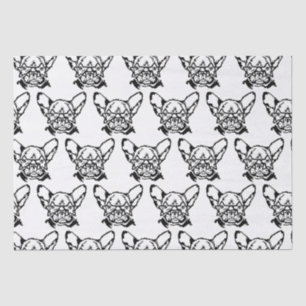 Papel De Seda Rockstar Frenchie French Buldogue