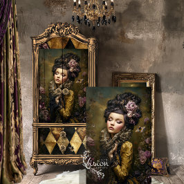 Papel De Seda Rococo Buzz Moody Victorian Portrait & Floral Art