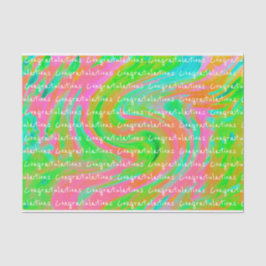 Papel De Seda Rodovalho A Rosa E Verde