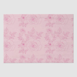 Papel De Seda Roes Rosa