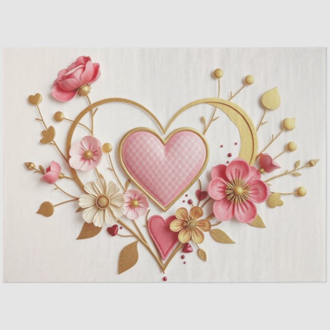 Papel De Seda Romantic Gothic Tissue Paper (Frente )