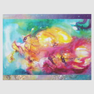 Papel De Seda RONDO IN LAGOON, Senhoras em Veneza Mascarada